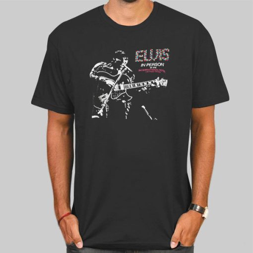 Vintage in Person Concert Elvis Lace Shirt