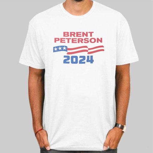 Brent Peterson 2024 Usa Flag Shirt