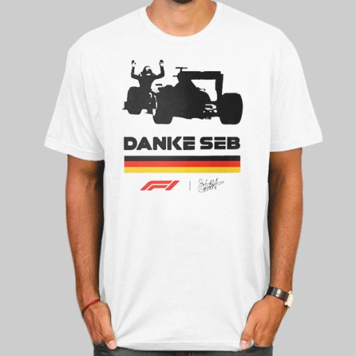 Sebastian Vettel Signature Danke Seb Shirt