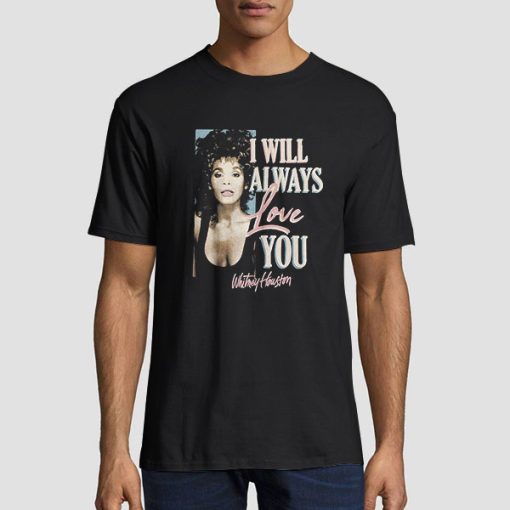 Vintage 90s Whitney Houston T Shirt