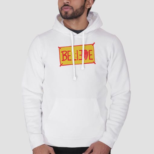 Hoodie White Just Gimme Believe 13 Seconds Chiefs