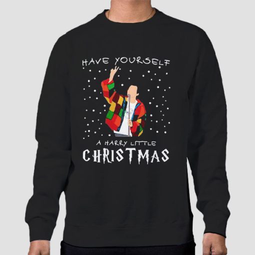 Sweatshirt Black Harry Styles Christmas Ornament Have Yourself