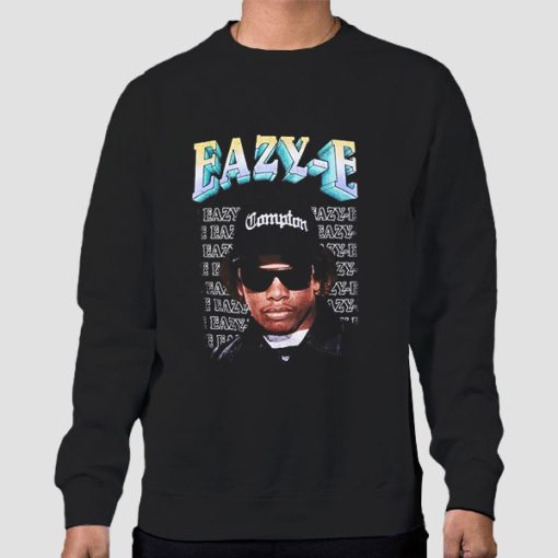 Sweatshirt Black Retro Hip Hop Eazy E