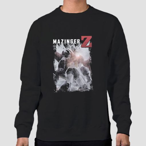 Sweatshirt Black The Retrocrix Mazinger Z