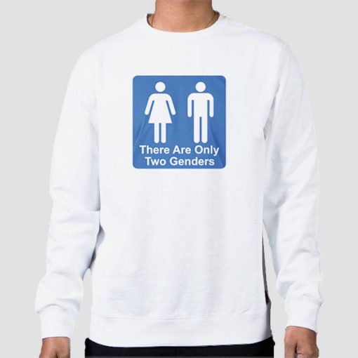 Sweatshirt White Funny Lgbt There Are More Than Two Genders