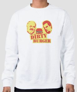 Sweatshirt White Funny Trailer Park Boys Dirty Burger