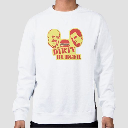 Sweatshirt White Funny Trailer Park Boys Dirty Burger