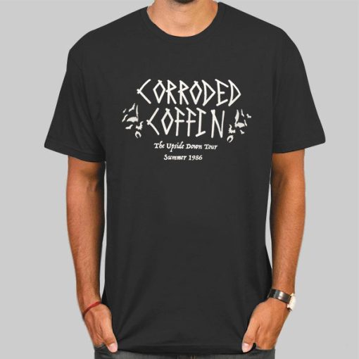 The Upside Down Tour Summer Corroded Coffin Shirt