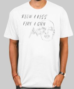 Blow Kiss Fire a Gun T Shirt