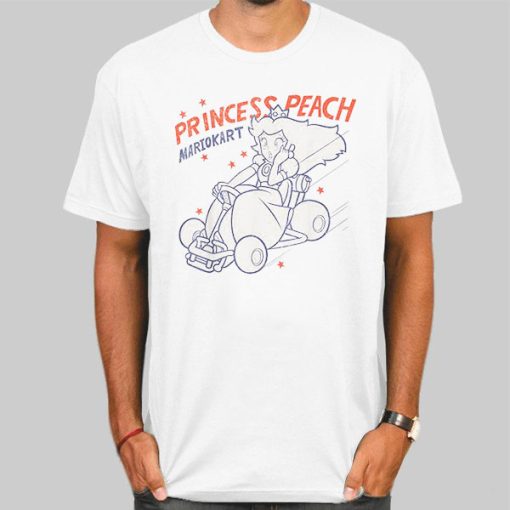 Mariokart Princess Peach Shirt