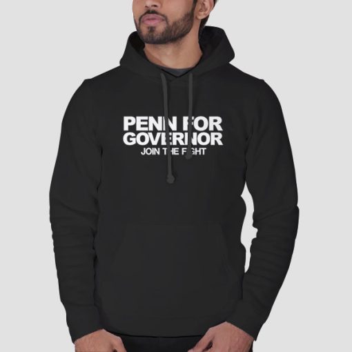 Hoodie Black Join the Fight Bj Penn Governor