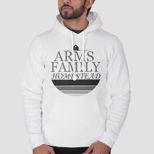 Hoodie White Arms Family Homestead