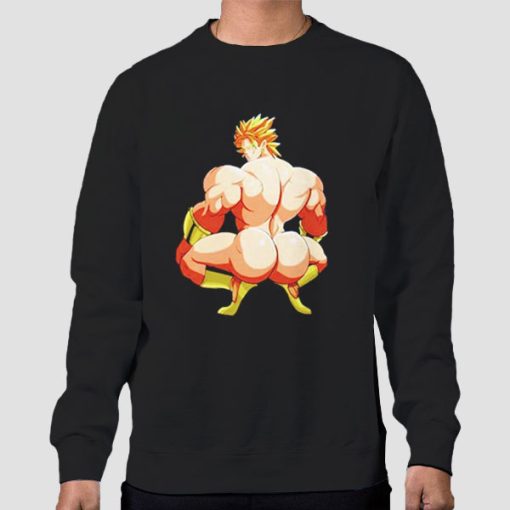 Sweatshirt Black Dragon Ball Broly Ass