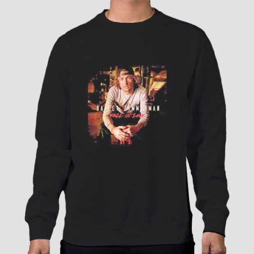 Sweatshirt Black Fall in Love Bailey Zimmerman