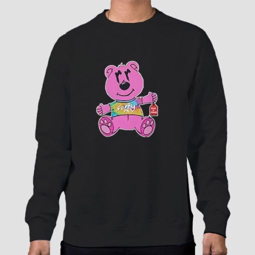 Sweatshirt Black Pink Bears the Joe Burrow Sorry