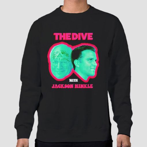 Sweatshirt Black The Dive With Jackson Hinkle