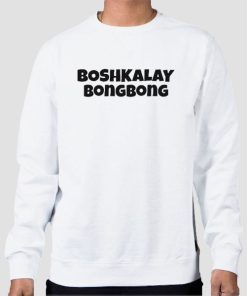Sweatshirt White Daydrian Harding Boshkalay Bong Bong