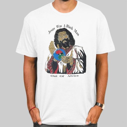 Vintage 90s Jesus Is a Black Man Shirt