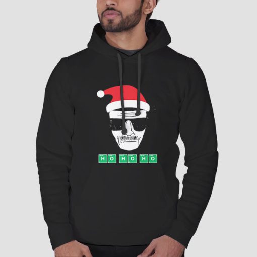 Hoodie Black Christmas Bad Santa Heisenberg