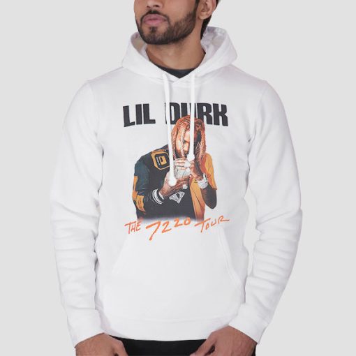 Hoodie White The 7220 Tour Lil Durk