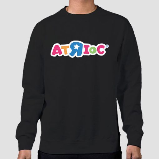 Sweatshirt Black Atrioc Merch Classic Logo