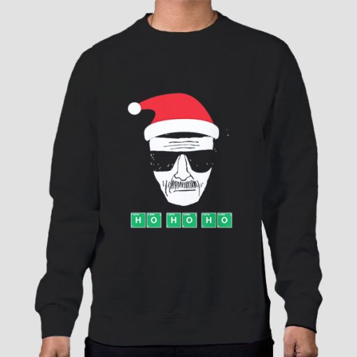 Sweatshirt Black Christmas Bad Santa Heisenberg
