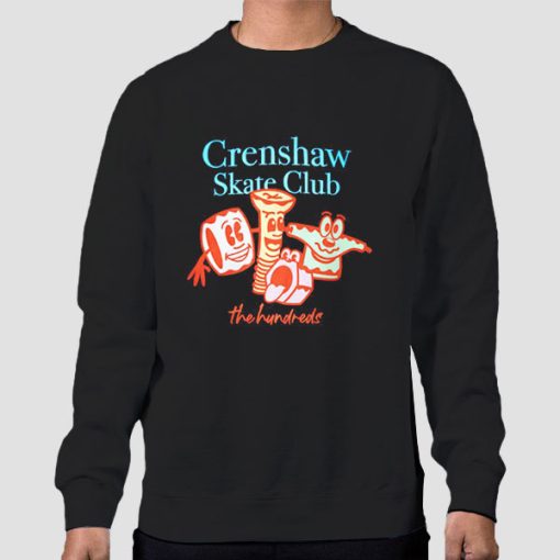Sweatshirt Black Crenshaw Skate Club the Hundreds