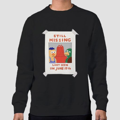 Sweatshirt Black Dhmis Merchandise Still Missing Dont Hug Me