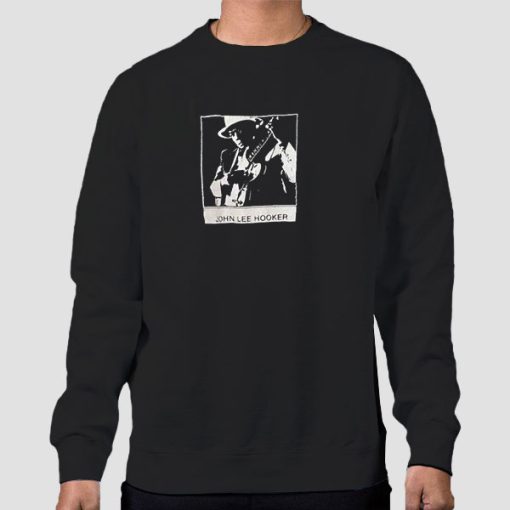 Sweatshirt Black John Lee Hooker Vintage Black
