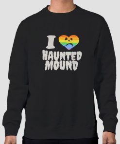Sweatshirt Black Pride I Love Haunted Mound