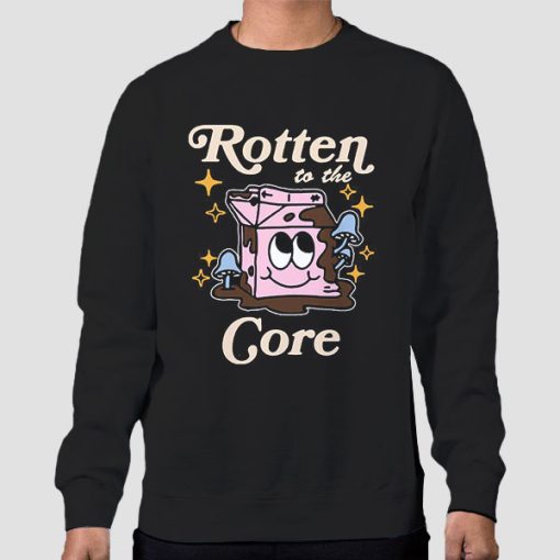 Sweatshirt Black Rotten to the Core Stephanie Soo