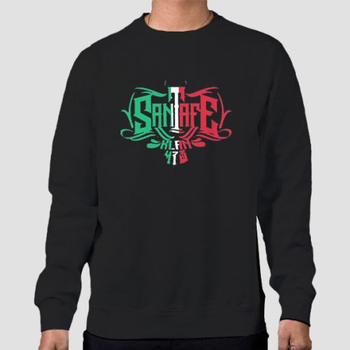Sweatshirt Black Santa Fe Klan Logo Merch