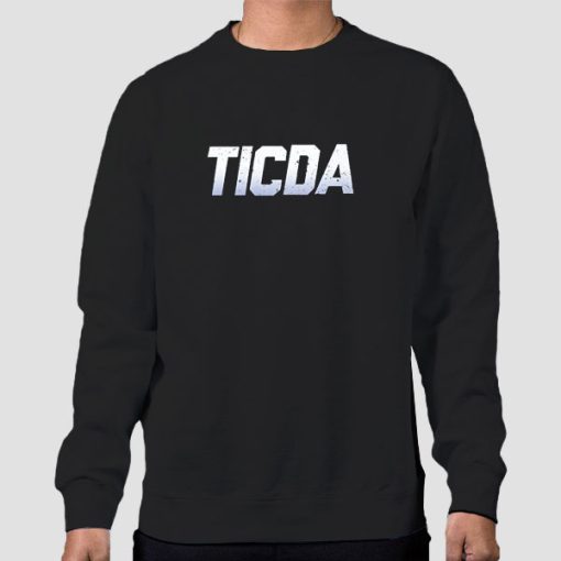 Sweatshirt Black Ticda Mark Wahlberg Logo