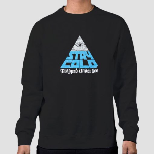 Sweatshirt Black Trapped Under Ice Merch Stay Cold