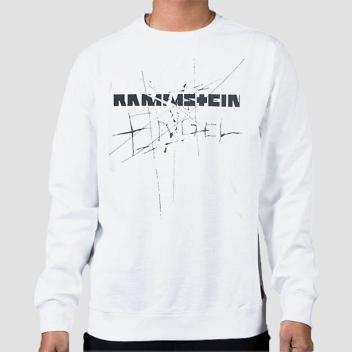 Sweatshirt White Rammstein Merch Classic