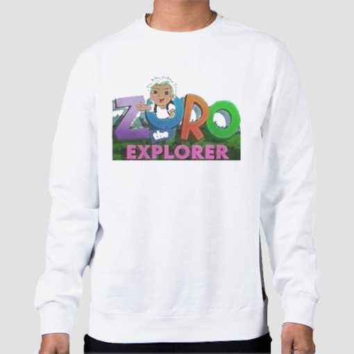 Sweatshirt White Zoro the Explorer