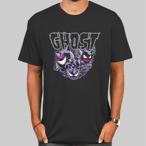 Gengar Merch Ghost Shirt