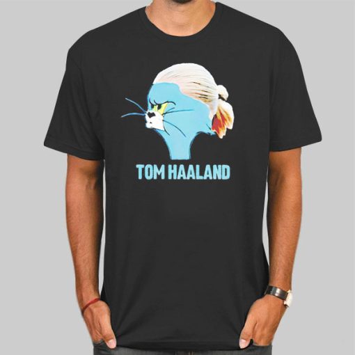 Haaland Tom and Jerry Parody Shirt