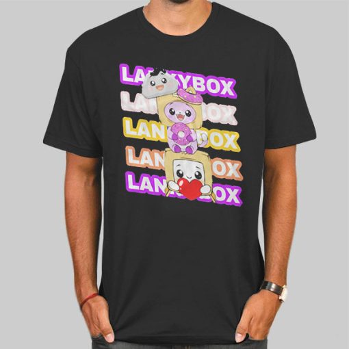 Lankybox Shop Boxy Foxy Rocky Shirt