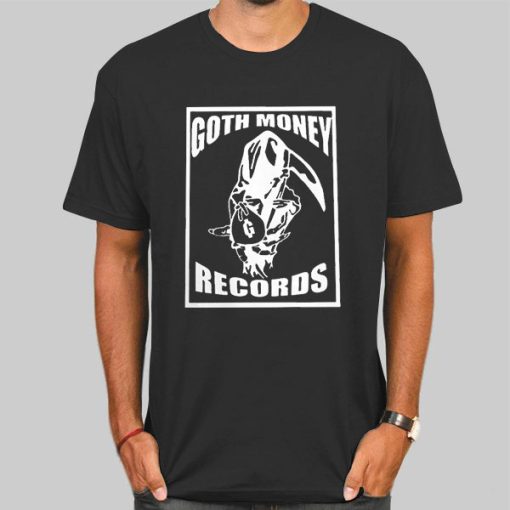 Vintage Grim Reaper Goth Money Records Shirt