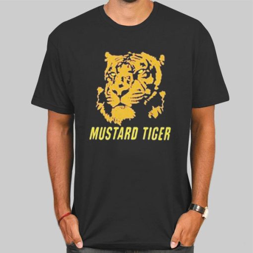 Wildlife Lover Mustard Tiger Shirt