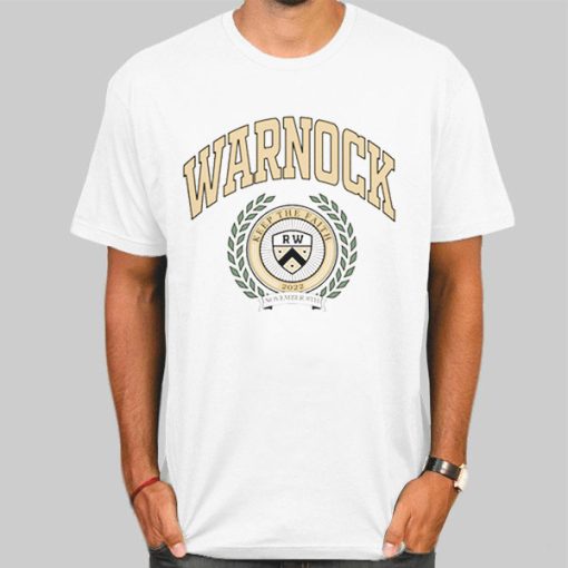 Warnock Merch Keep the Faith University Shirt