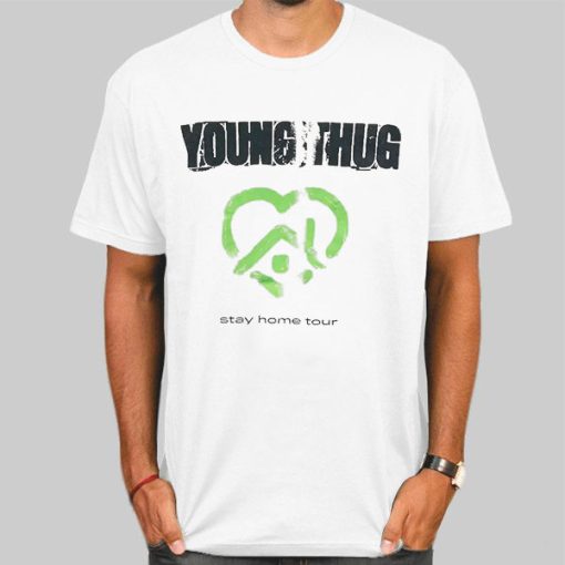 Young Thug Merch Stay Home Tour Shirt
