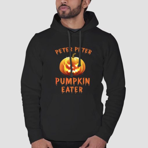 Hoodie Black Halloween Pumpkin Eater Peter Peter