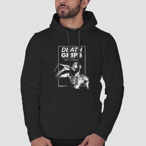 Hoodie Black I Close My Eyes and Seize It Death Grips Merch