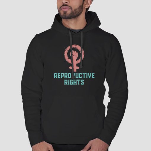 Hoodie Black Support for Reproductive Rights