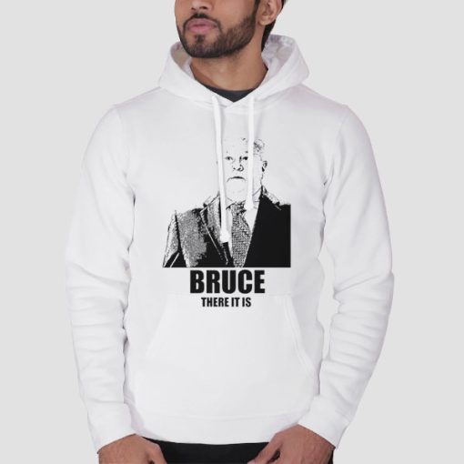 Hoodie White Boudreau Vancouver Bruce There It Is
