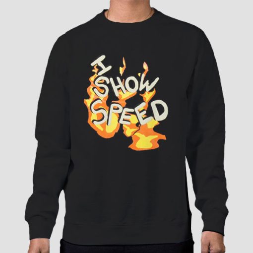 Sweatshirt Black I Show Speed the Flare
