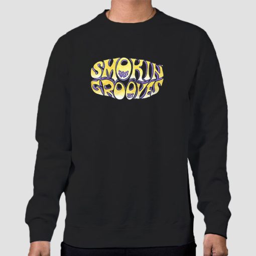 Sweatshirt Black Smookin Grooves Erykah Badu