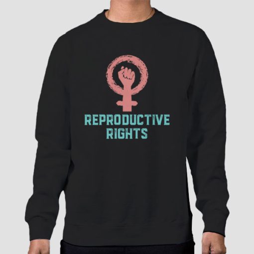 Sweatshirt Black Support for Reproductive Rights